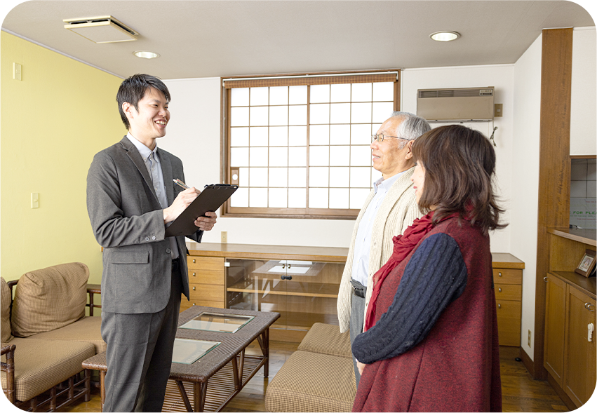 リフォーム提案で購入を促進